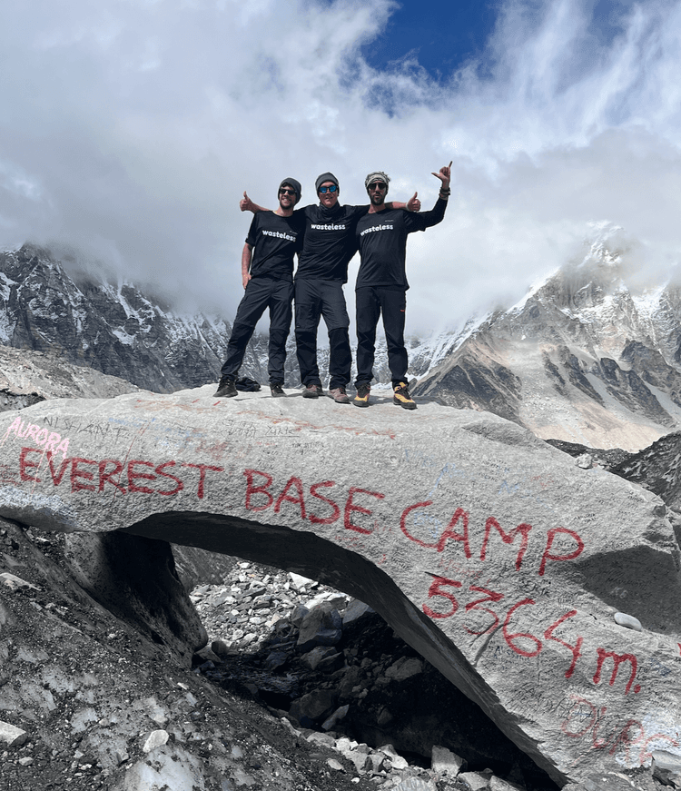 Team at Everest Base Camp